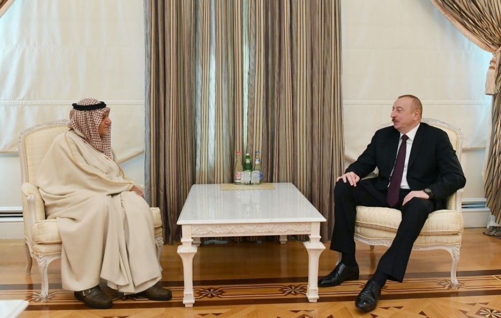 President Ilham Aliyev received chairman of Board of Directors of King Faisal Center for Research and Islamic Studies