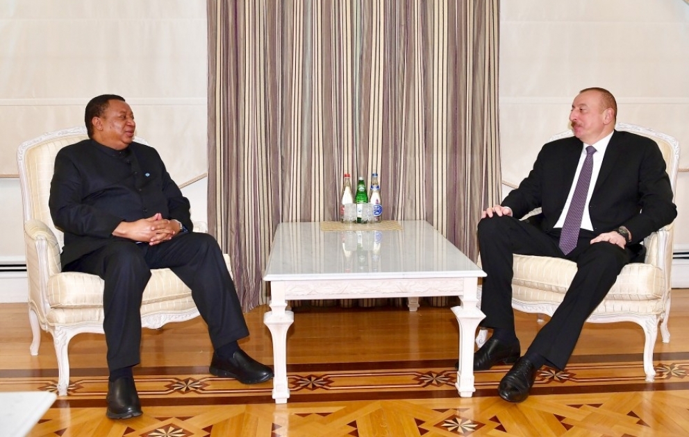 Prezident İlham Əliyev OPEC-in baş katibini qəbul edib