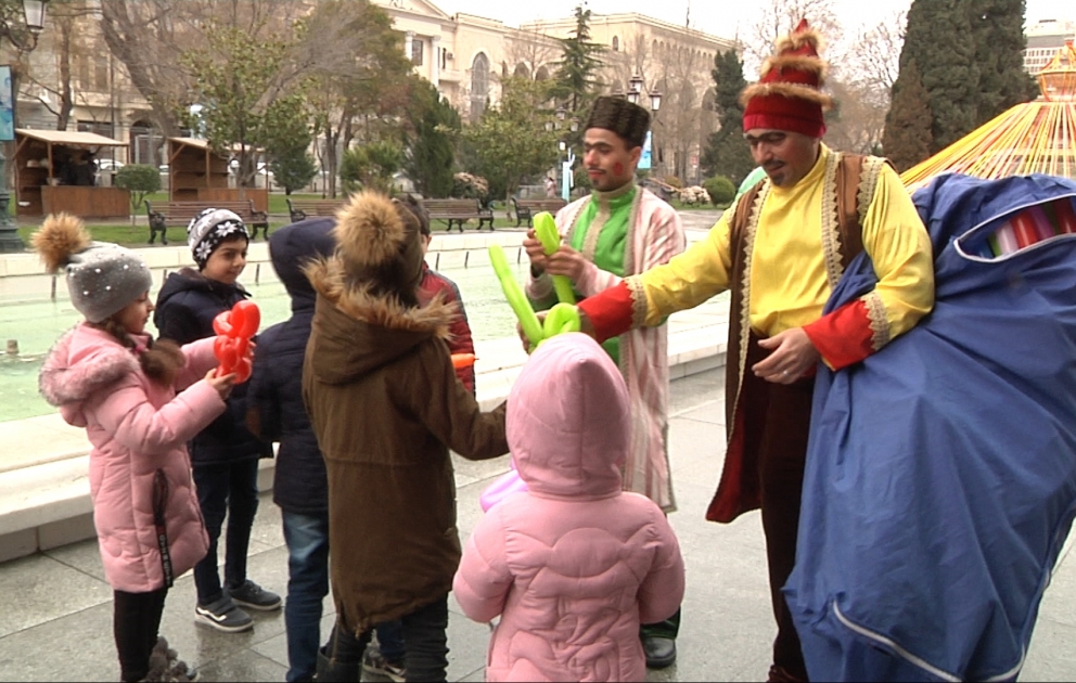 Bu gündən Bakıda Novruz festivalına start verilib