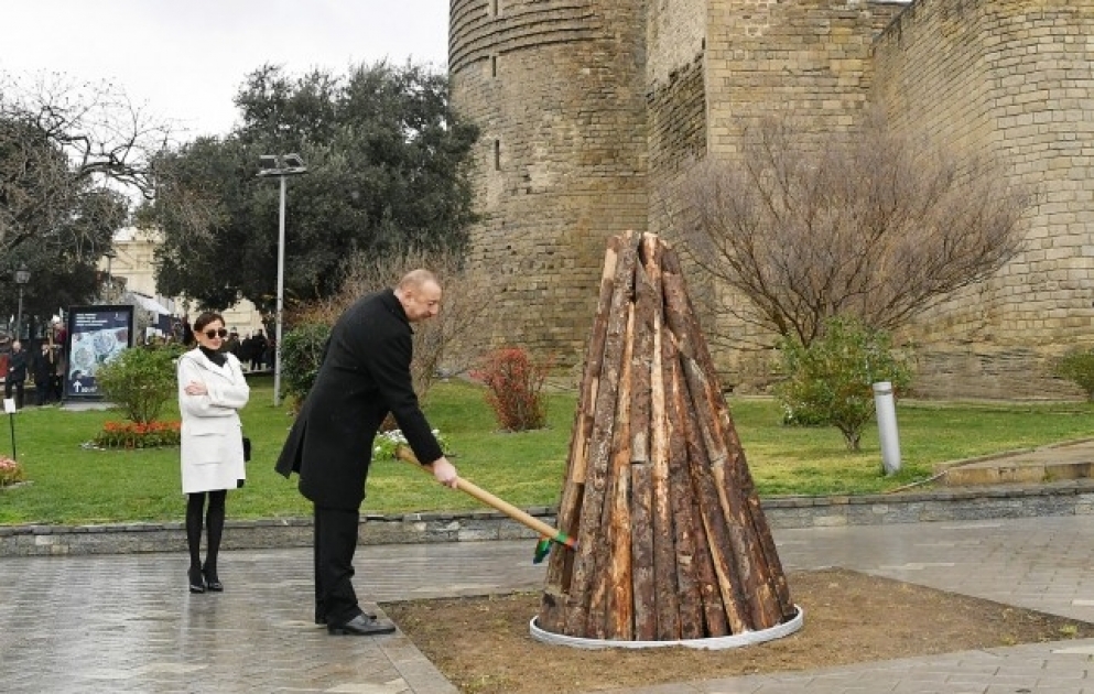 President Ilham Aliyev joined nationwide Novruz festivities