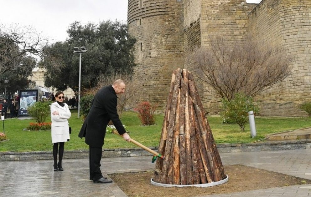 Le président Ilham Aliyev a assisté aux festivités organisées à l’occasion de la fête de Novrouz