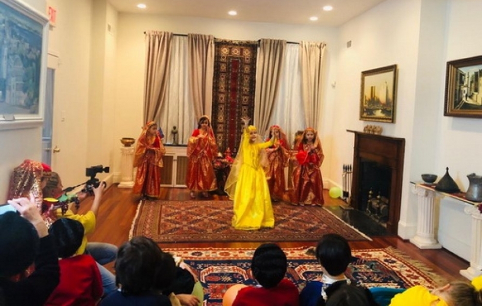 Vaşinqtondakı Azərbaycan məktəbində Novruz bayramı qeyd olunub