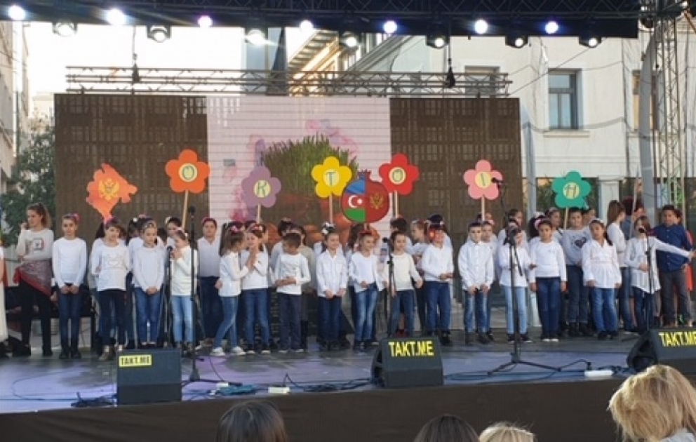 Monteneqroda Novruz şənlikləri təşkil olunub