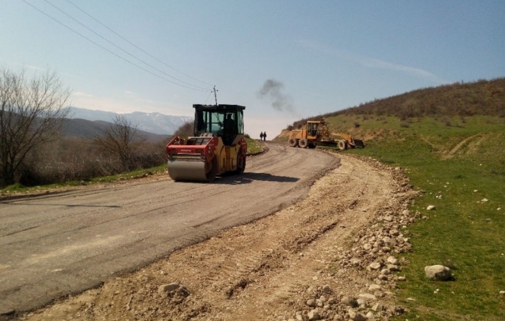 Şabrançay-Təngəaltı avtomobil yolu əsaslı şəkildə yenidən qurulur