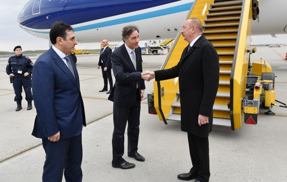 Le président azerbaïdjanais Ilham Aliyev se rend en Autriche pour une visite de travail