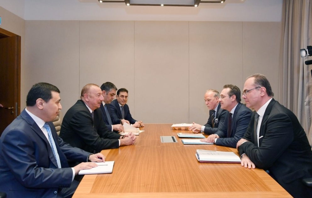 President Ilham Aliyev met with Austrian vice-chancellor