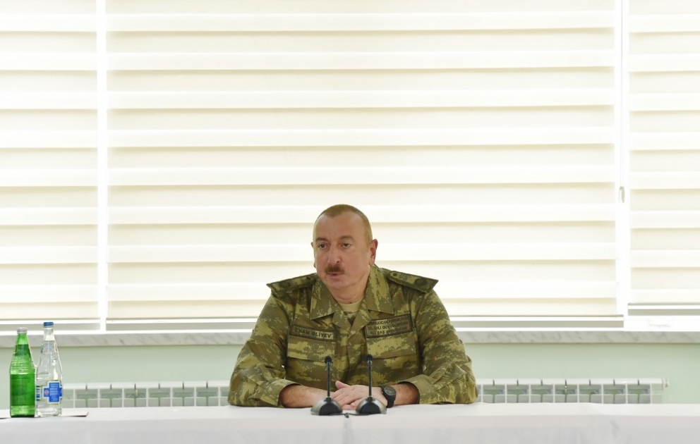 Prezident İlham Əliyev: Bu günə qədər yüzlərlə hərbçi dövlət tərəfindən mənzillərlə təmin edilib