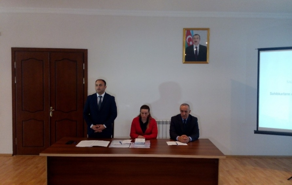Şabranda 36 sahibkara 1,3 milyon manatdan çox güzəştli kredit verilib
