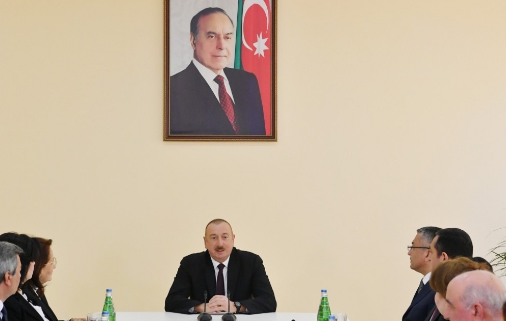 Prezident İlham Əliyev: Məcburi köçkünlərin problemlərinin həlli bizim üçün ən prioritet məsələdir