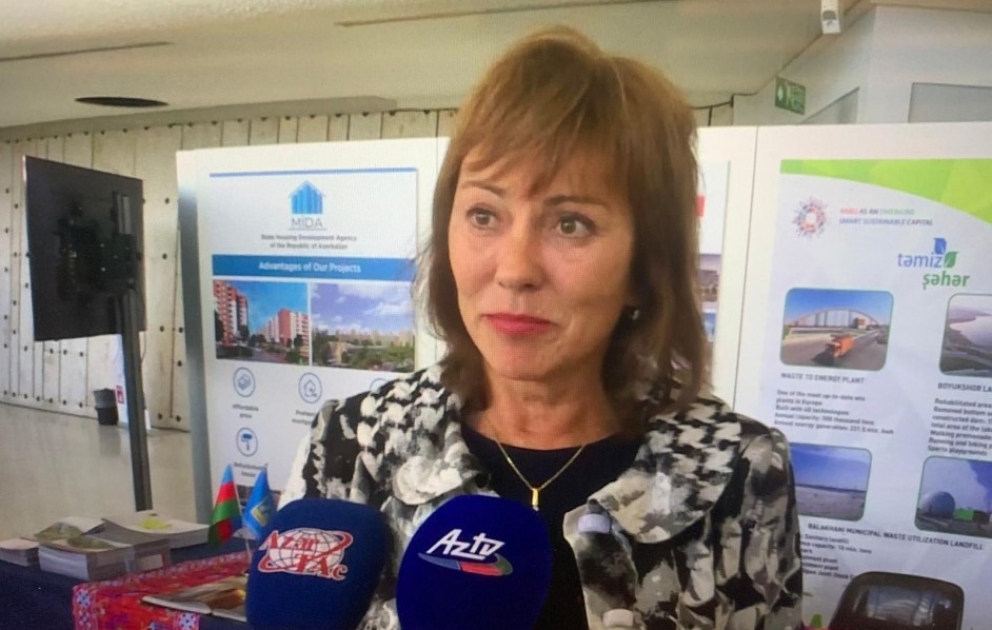 Olqa Alqayerova: Bakı insanlar üçün daha təmiz və gözəl şəhərə çevrilir