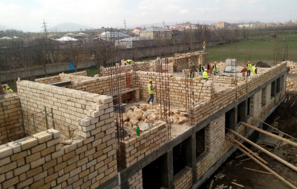 Qubada 960 şagird yerlik yeni məktəb binası inşa olunur