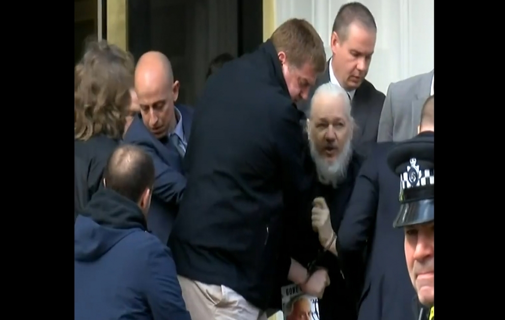 WikiLeaks-Gründer Julian Assange in London festgenommen