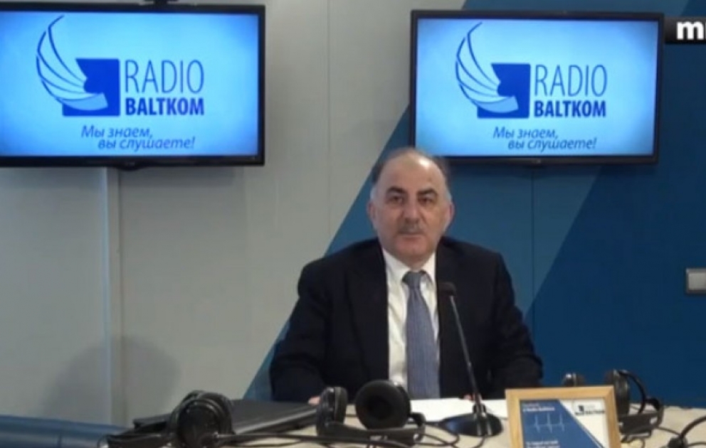 Latviyanın “Baltkom” radiosunda Azərbaycan ilə əlaqələrin inkişafından danışılıb