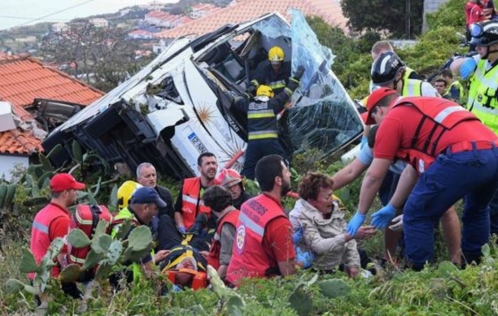 Madeyrada yol qəzası nəticəsində turistlərin həlak olması ilə əlaqədar üç günlük matəm elan edilib