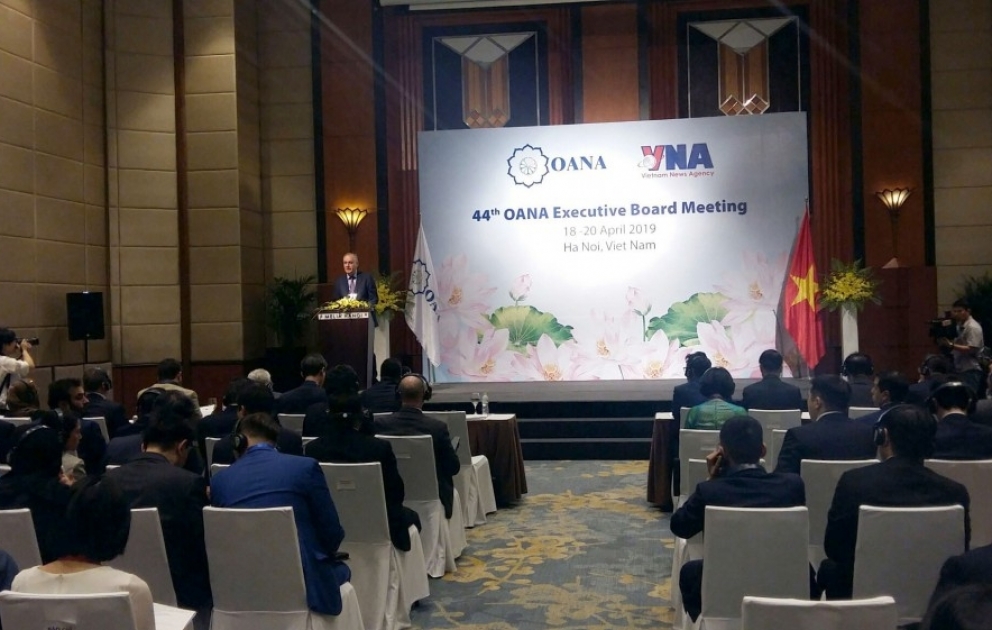 44. Sitzung von OANA-Exekutivkomitee unter Vorsitz von AZERTAC in Hanoi
