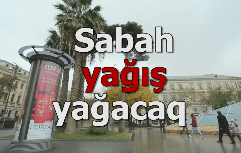 Ölkə ərazisində intensiv yağış yağacaq