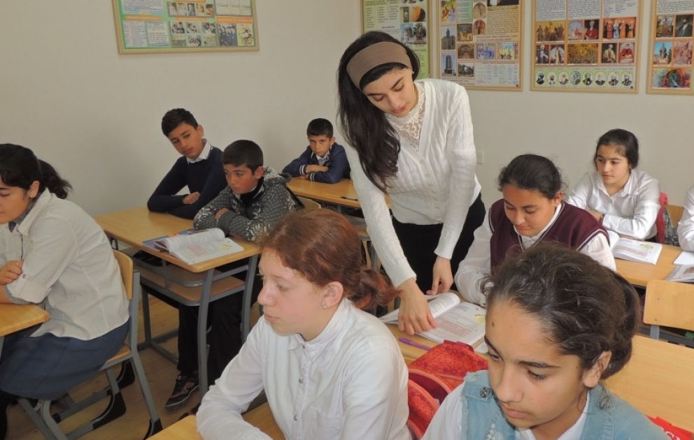BSU-nun tələbələri: Cocuq Mərcanlıda pedaqoji təcrübə keçməkdən qürur duyuruq