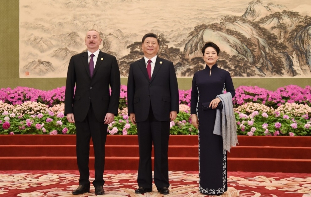 Reception was hosted for heads of state and government who attend 2nd Belt and Road International Forum