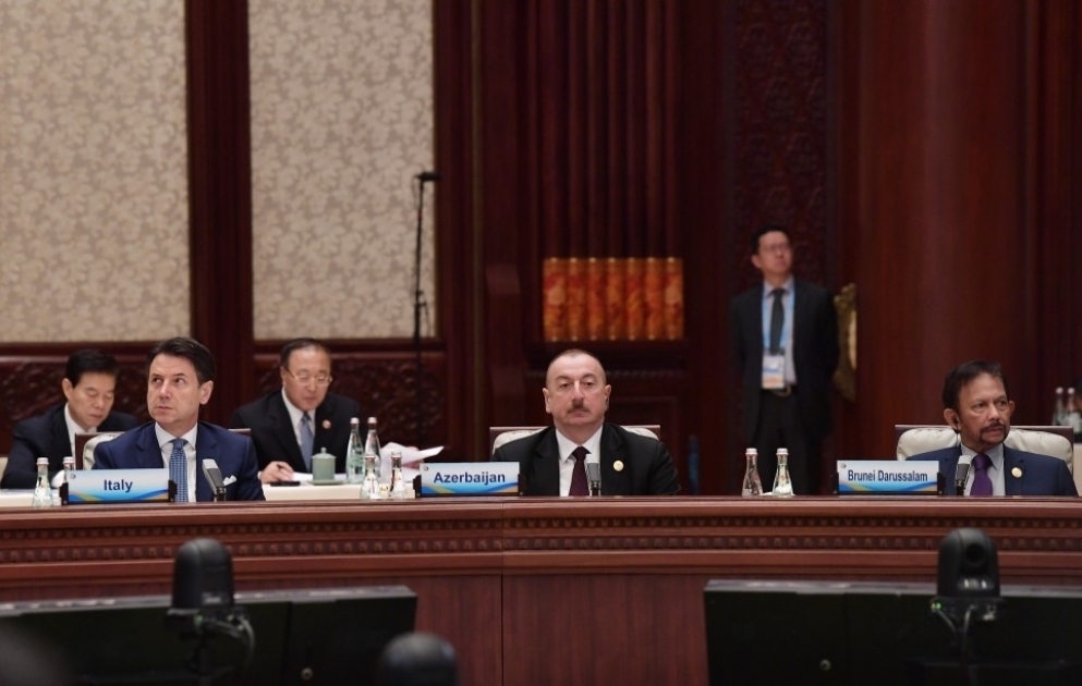 Le forum pour la coopération internationale «Une ceinture, une route» a poursuivi son travail à Pékin  
Le président azerbaïdjanais Ilham Aliyev a participé au forum