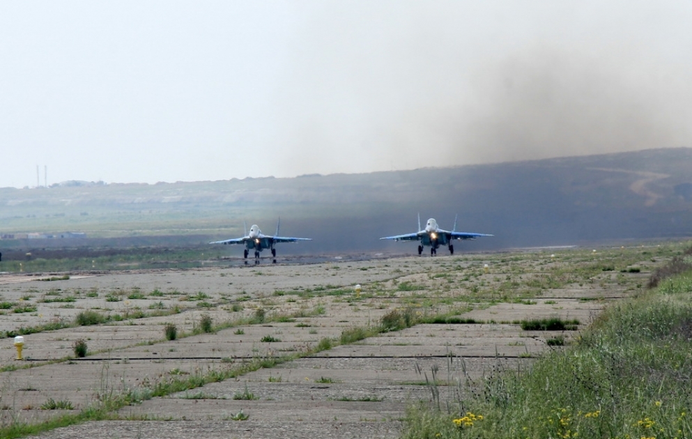 A Command and Staff Exercise was held at Azerbaijan Air Force Base