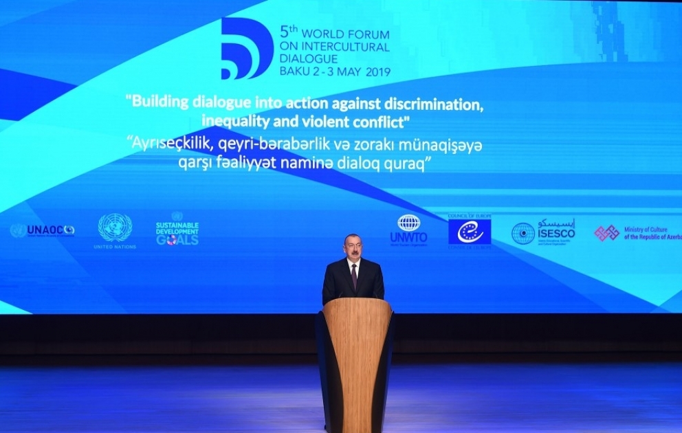5th World Forum on Intercultural Dialogue gets underway in Baku  
President Ilham Aliyev attended opening of the Forum