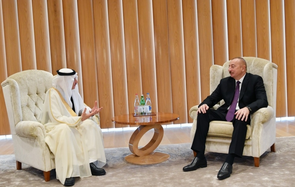 President Ilham Aliyev received OIC Secretary General