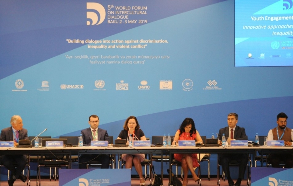 Forumun daha bir sessiyası gənclərin məşğulluğu və peşə təhsili mövzusuna həsr edilib
