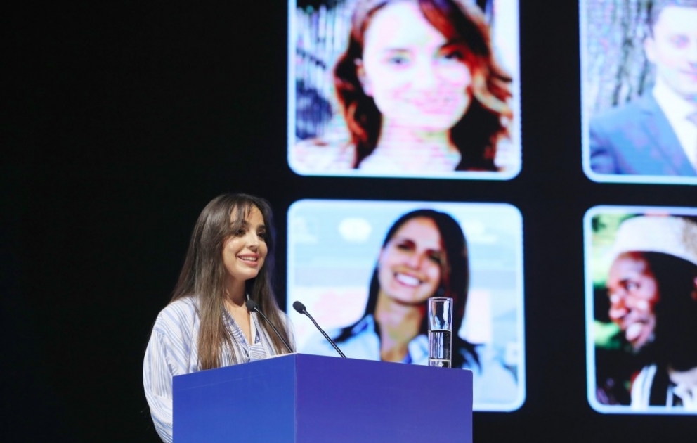 Vice-President of Heydar Aliyev Foundation Leyla Aliyeva attends plenary session of 5th World Forum on Intercultural Dialogue