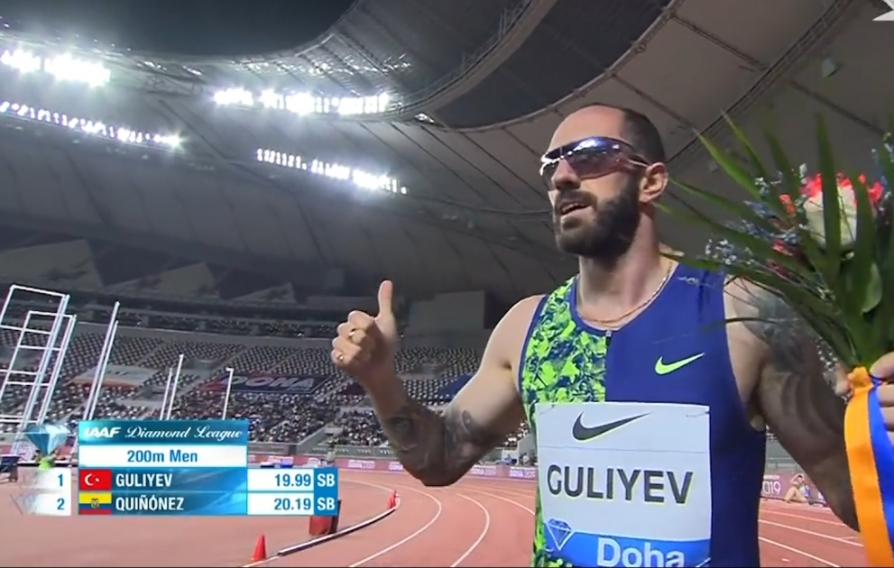 Azərbaycanlı atlet Ramil Quliyev Tokio Olimpiadasına vəsiqə qazanıb