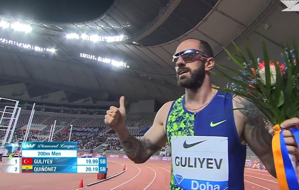 Ramil Guliyev löst Ticket für Olympische Spiele 2020 in Tokio