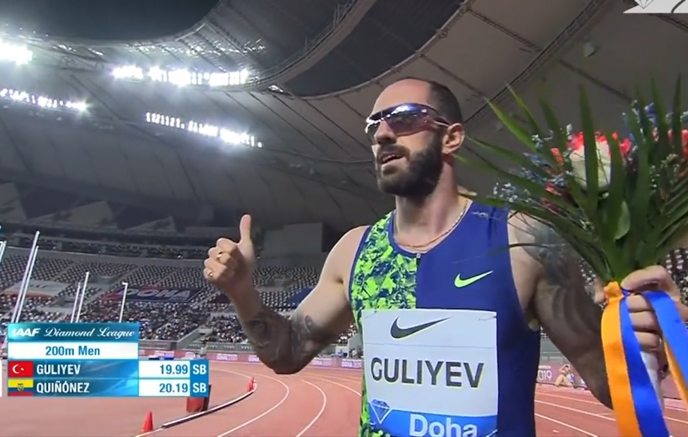 Athlétisme: Ramil Gouliyev décroche son billet pour les JO de Tokyo 2020