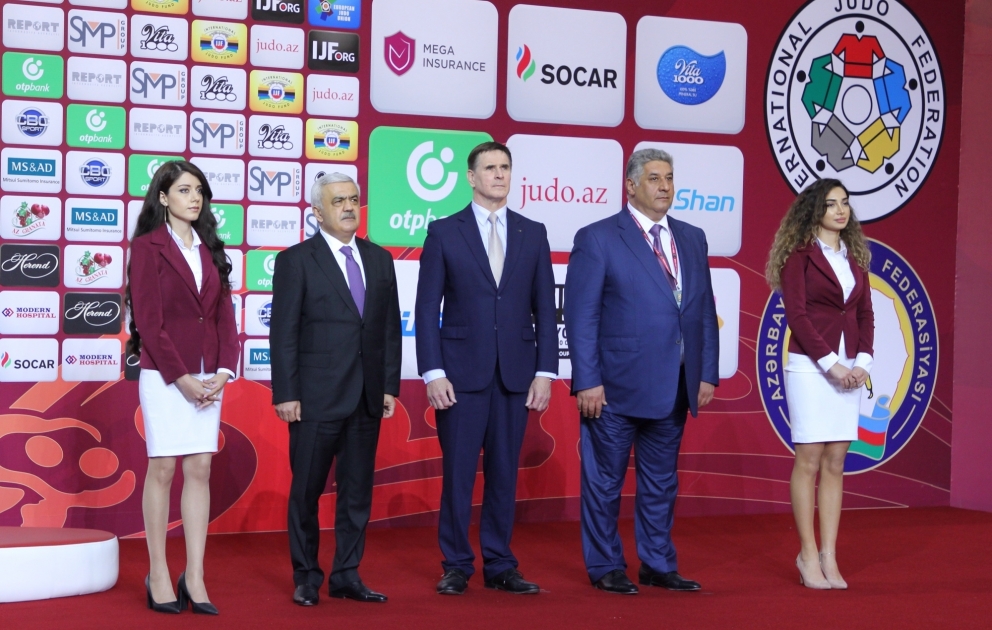 Bakıda “Böyük dəbilqə” beynəlxalq turniri başlayıb - Açılış mərasimi