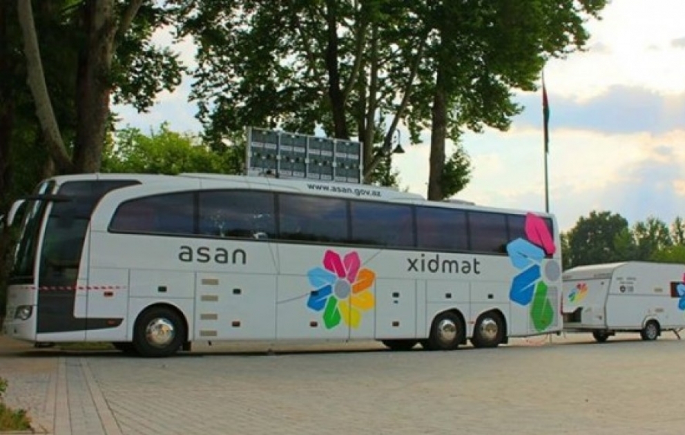 Передвижная служба ASAN xidmət продолжается