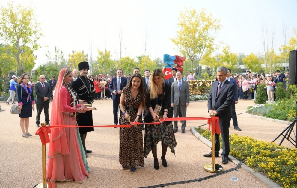 Aserbaidschanischer Pavillon auf der Beijing Expo 2019 offiziell eröffnet