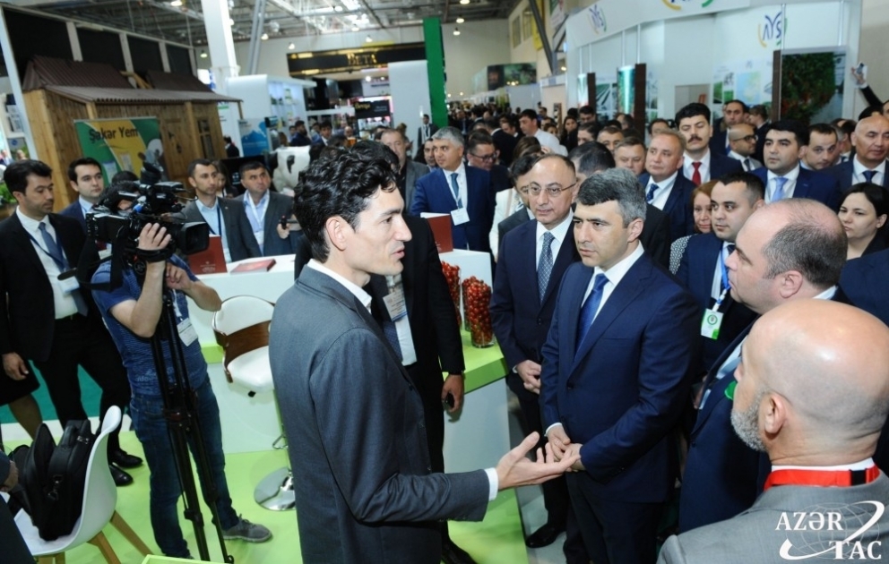 Nazir regionun ən böyük sərgisinə baxdı - 32 ölkədən 440 şirkət