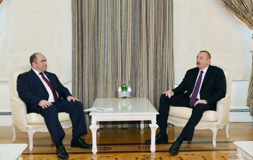 Le président azerbaïdjanais reçoit une délégation menée par le vice-Premier ministre biélorusse