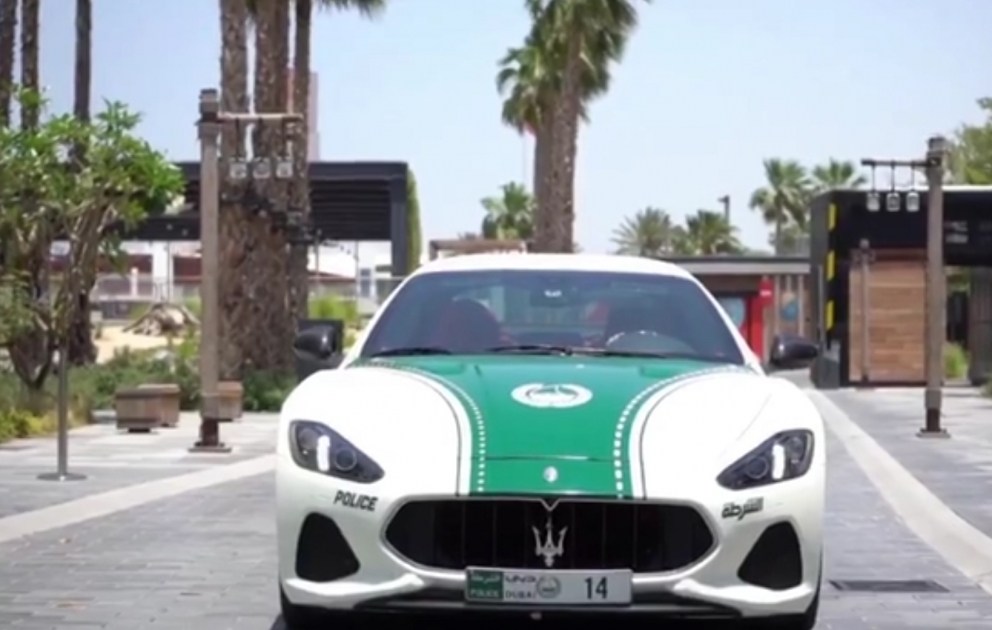Une Maserati GranTurismo pour la police de Doubaï