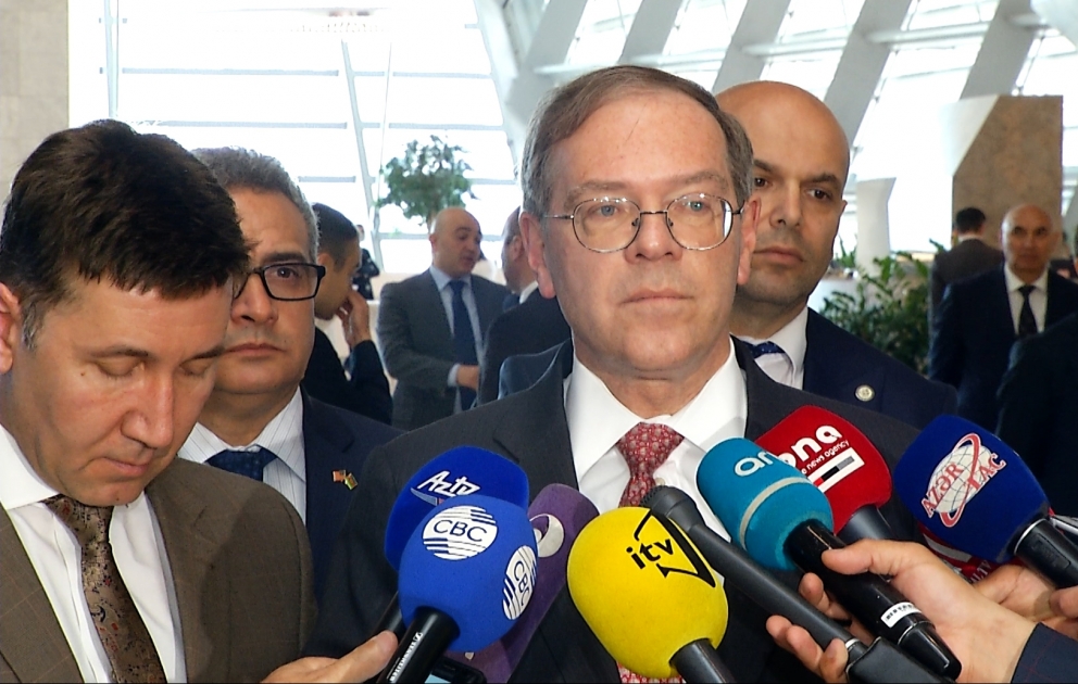 Səfir: ABŞ və Azərbaycan arasındakı ikitərəfli münasibətlərdə güclü potensial var