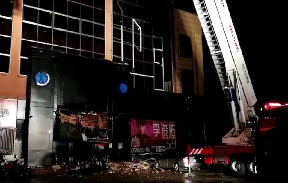 Chine: 2 personnes tuées et 77 autres blessées à la suite de l'effondrement d'une boîte de nuit