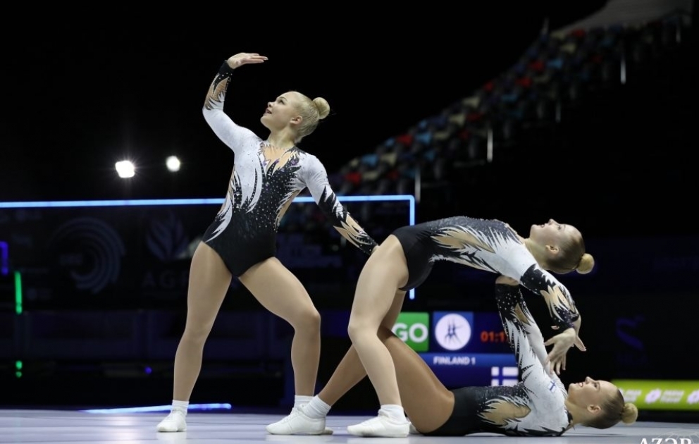 European Championships in Aerobic Gymnastics in Baku – Photos