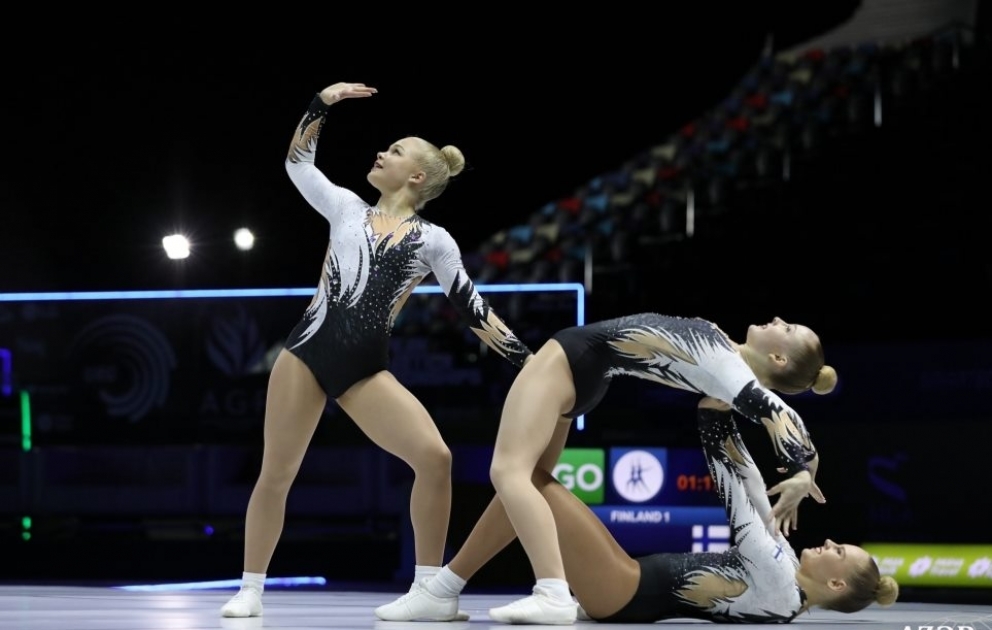 Les Championnats d’Europe de gymnastique aérobic de Bakou - en images