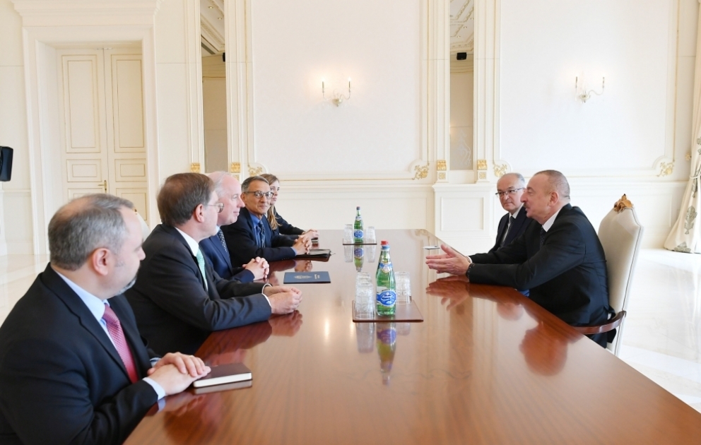 President Ilham Aliyev received delegation led by US Principal Deputy Assistant Secretary of State