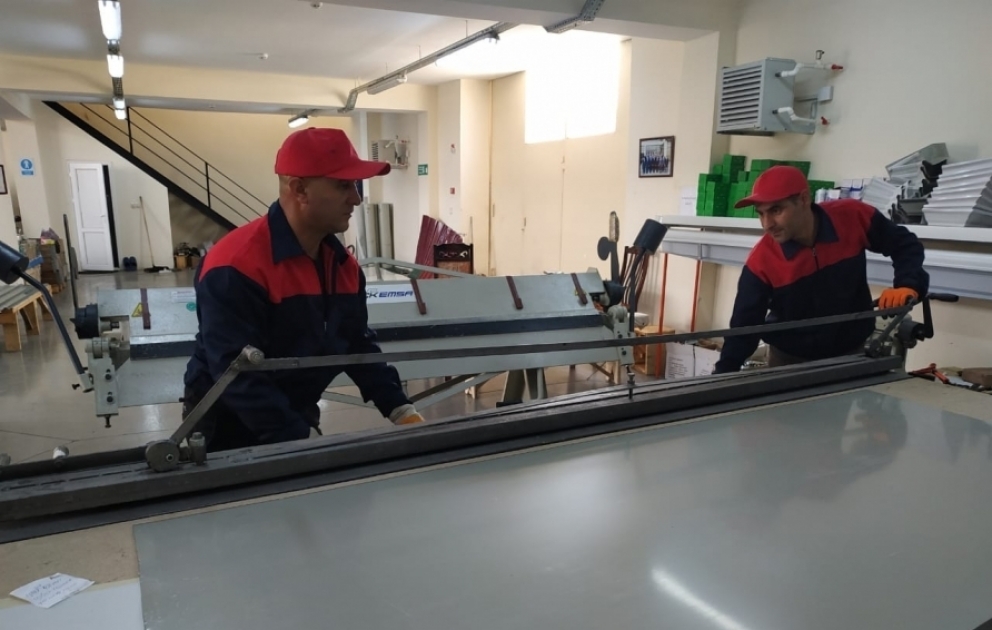 Kiçik və orta sahibkarlığın inkişafına dövlət dəstəyi - Masallı Sənaye Məhəlləsindən REPORTAJ