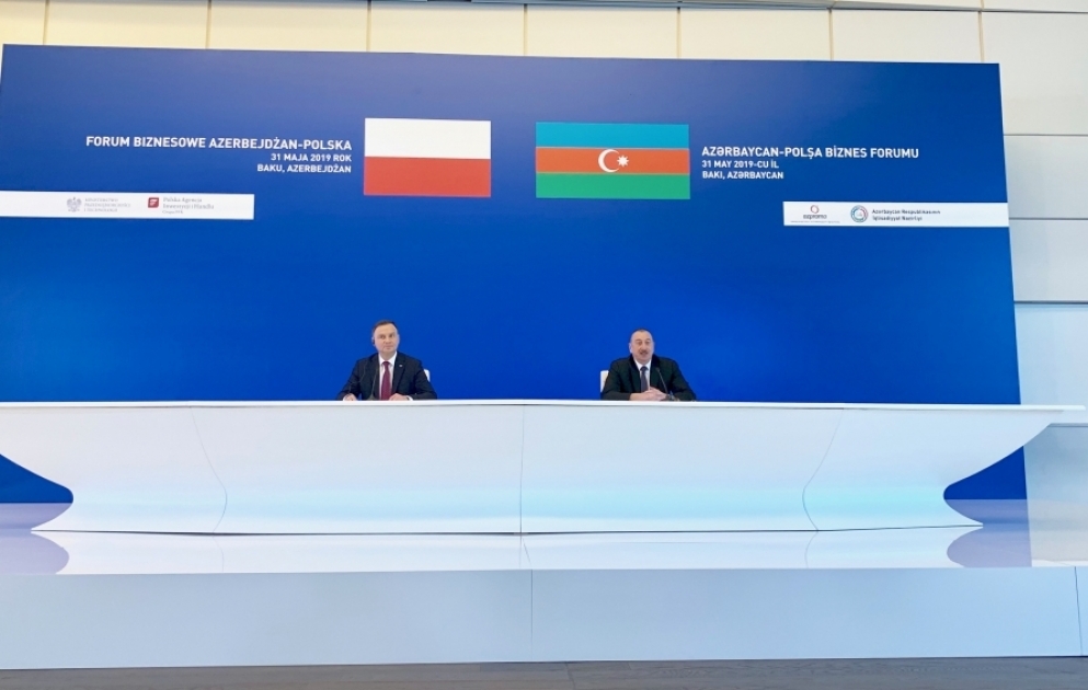 Aserbaidschanisch-polnisches Business-Forum in Baku