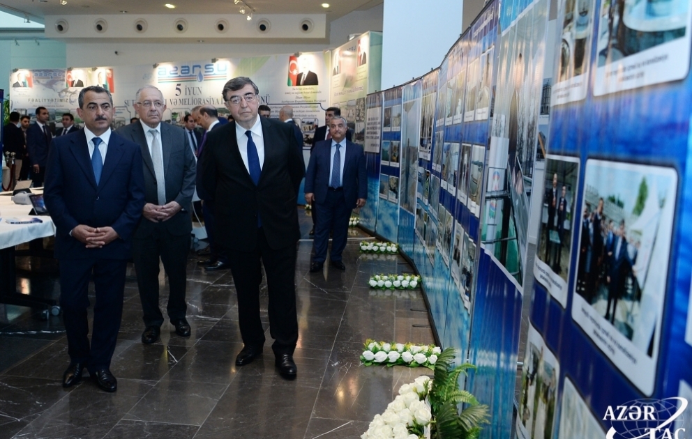 Su təsərrüfatı və meliorasiya işçiləri peşə bayramlarını qeyd edirlər