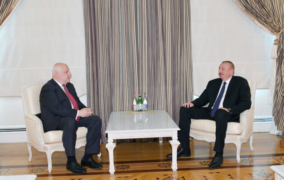 President Ilham Aliyev received OSCE Parliamentary Assembly president
