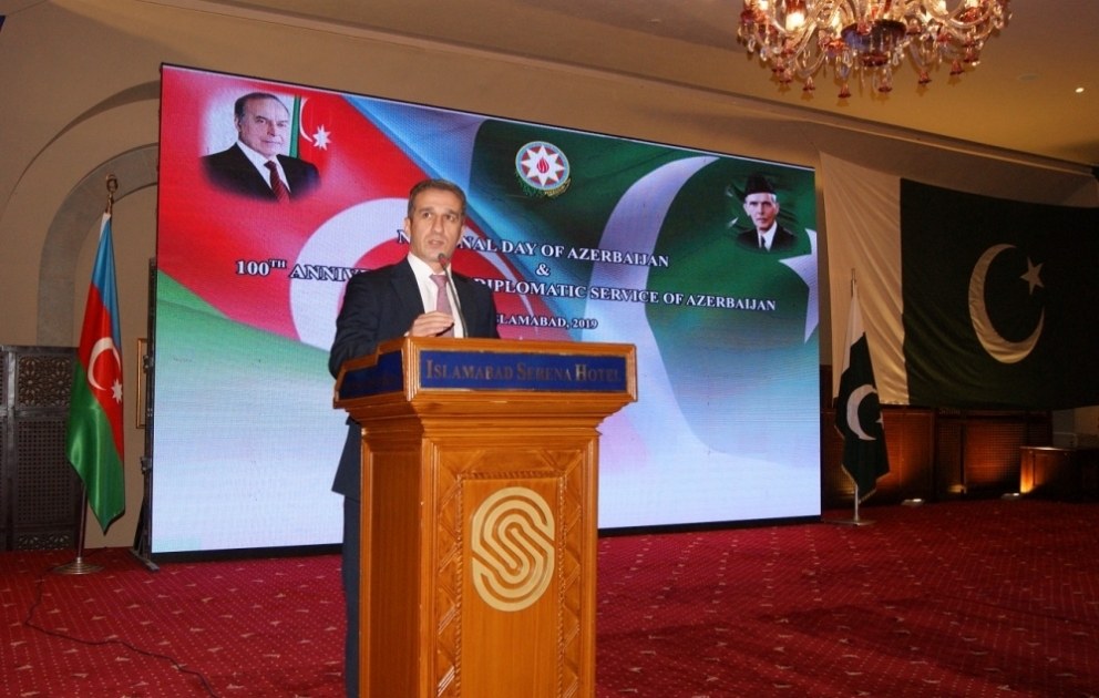 İslamabadda Respublika Günü və Azərbaycan Diplomatik Xidmətinin 100 illiyi qeyd olunub