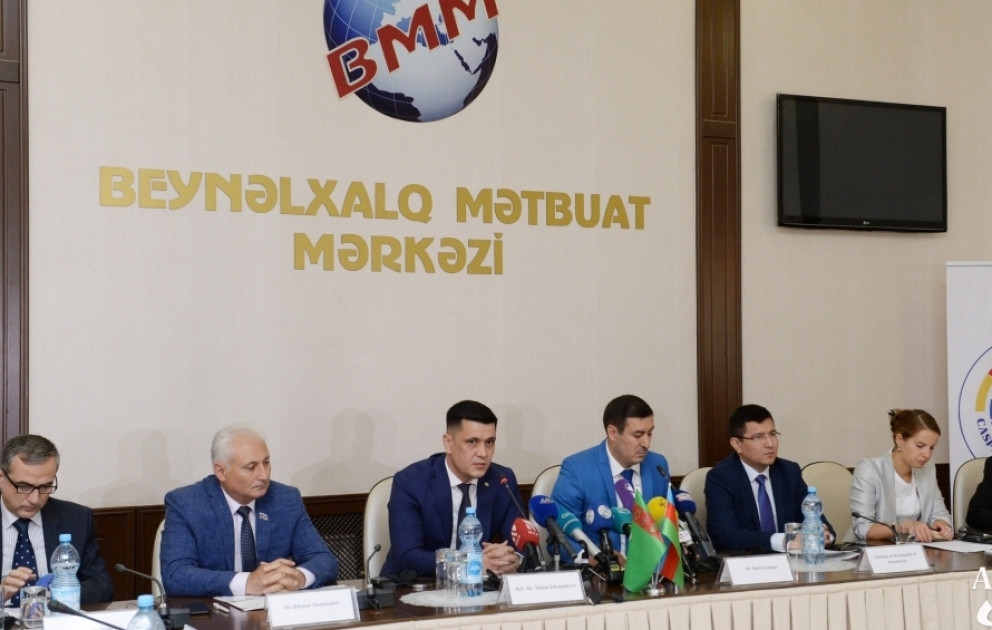 Türkmənistanda keçiriləcək I Xəzər İqtisadi Forumu ilə əlaqədar Bakıda dəyirmi masa təşkil edilib