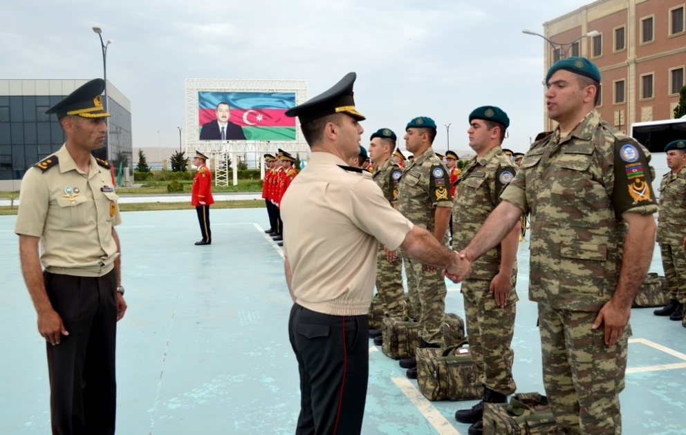 Azərbaycan sülhməramlılarının bir qrupu Əfqanıstana yola salınıb