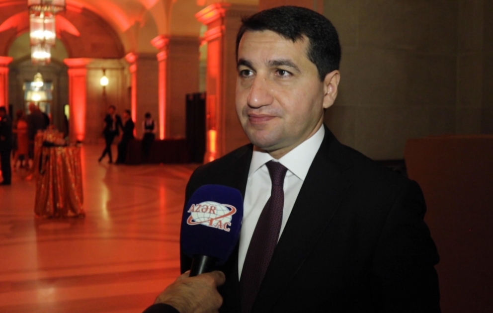 Hikmət Hacıyev: Azərbaycan və ABŞ iqtisadi ticarət əlaqələrini daha da inkişaf etdirmək niyyətindədir